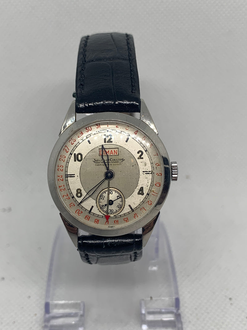 Jaeger-LeCoultre Ca. 1930s 2701 Duo Date