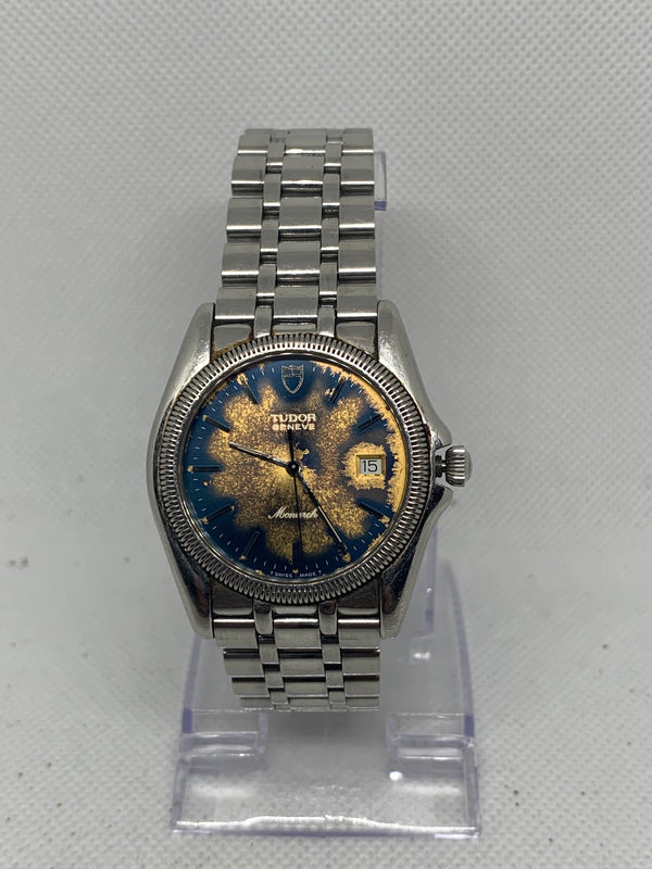 Tudor Monarch Geneve Monarch Ref 15650 Blue Dial Watch