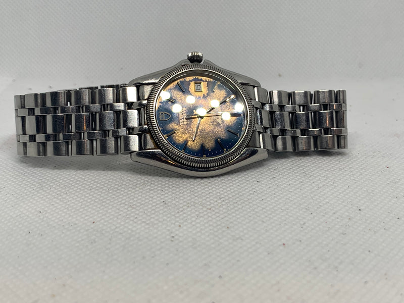 Tudor Monarch Geneve Monarch Ref 15650 Blue Dial Watch