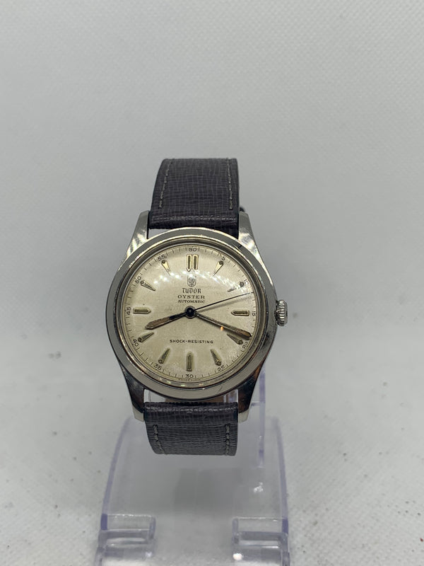 Tudor Oyster Bumper Automatic Bubbleback Very rare Watch from 1940s