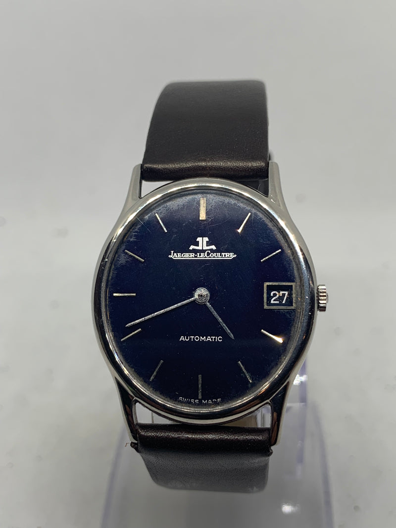 Jaeger-LeCoultre Ellipse Automatic Ref. 5002.42 – 1970s Ultra-Thin Icon with Striking Blue Dial