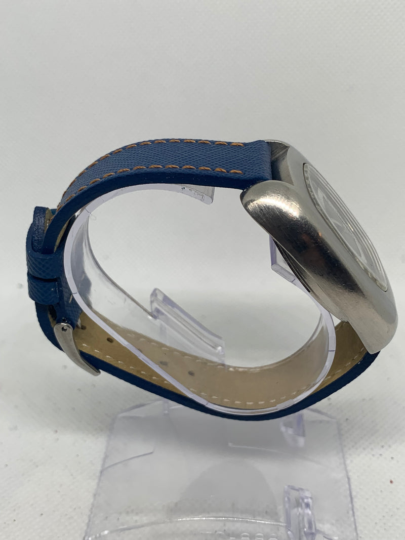 Jaeger-LeCoultre Memovox Ref. E872 Vintage Blue Dial Alarm Watch - Cal. 916