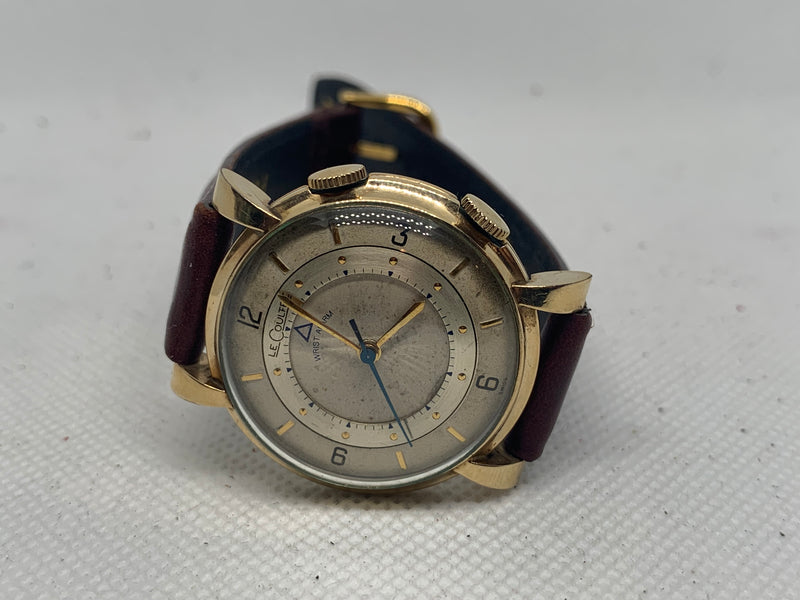 Jaeger-LeCoultre Memovox 1955 Memovox Vintage Mens Wrist Alarm - 10K Gold Filled