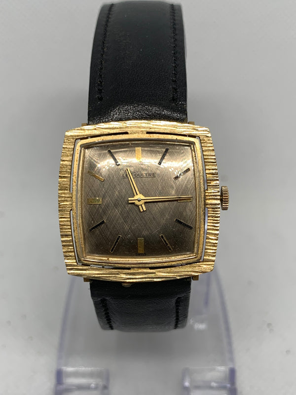 Jaeger-LeCoultre Tank Art Deco Rectangular Fancy Case Texture dial Tank Watch