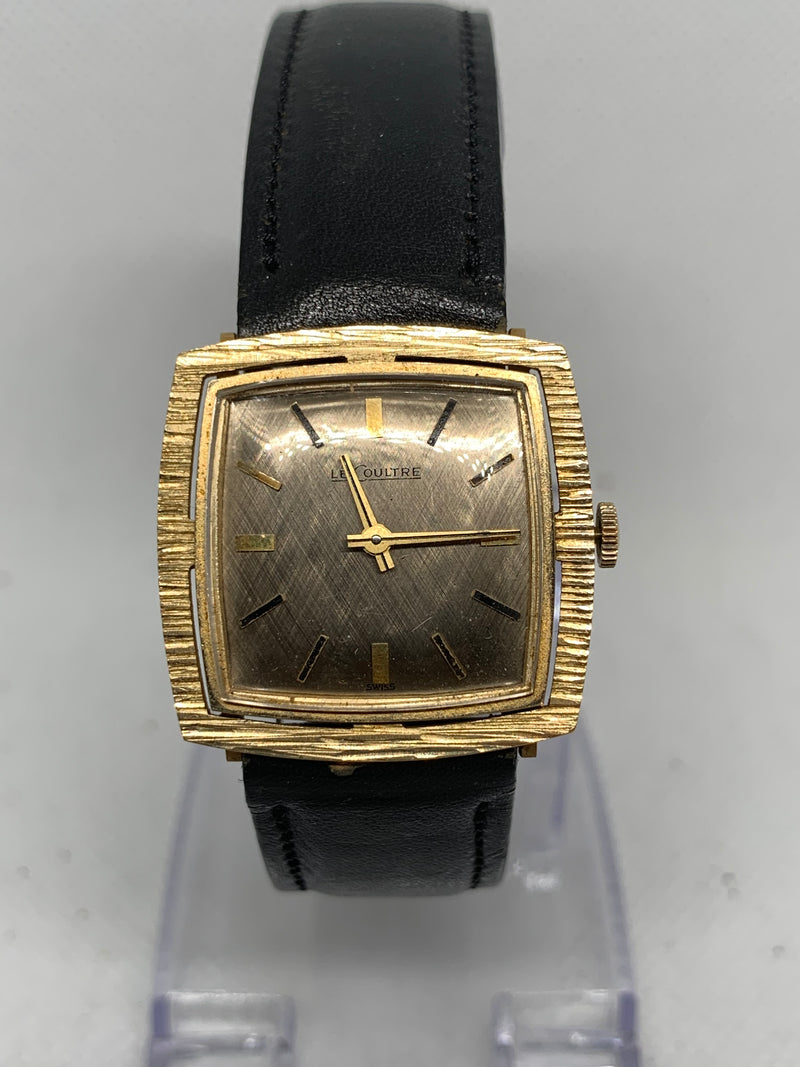 Jaeger-LeCoultre Tank Art Deco Rectangular Fancy Case Texture dial Tank Watch