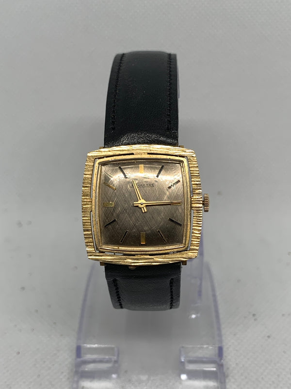 Jaeger-LeCoultre Tank Art Deco Rectangular Fancy Case Texture dial Tank Watch