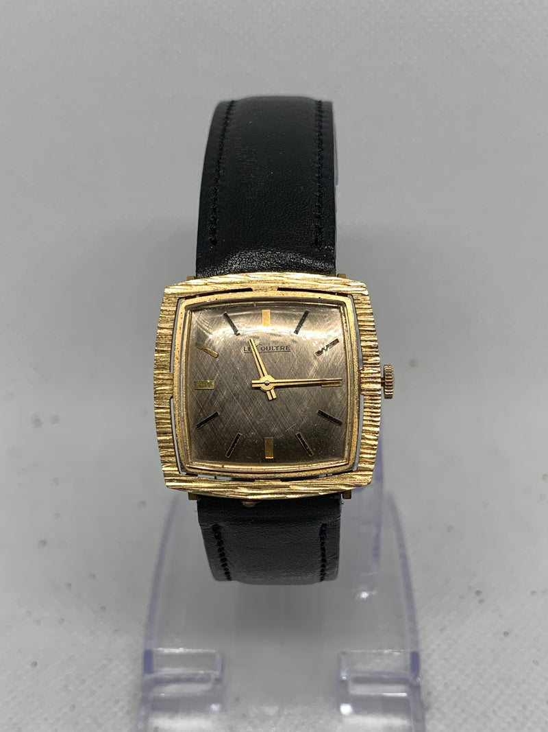 Jaeger-LeCoultre Tank Art Deco Rectangular Fancy Case Texture dial Tank Watch