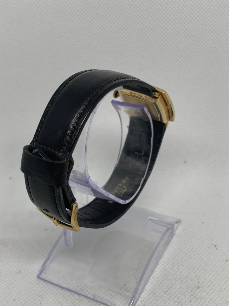 Jaeger-LeCoultre Tank Art Deco Rectangular Fancy Case Texture dial Tank Watch