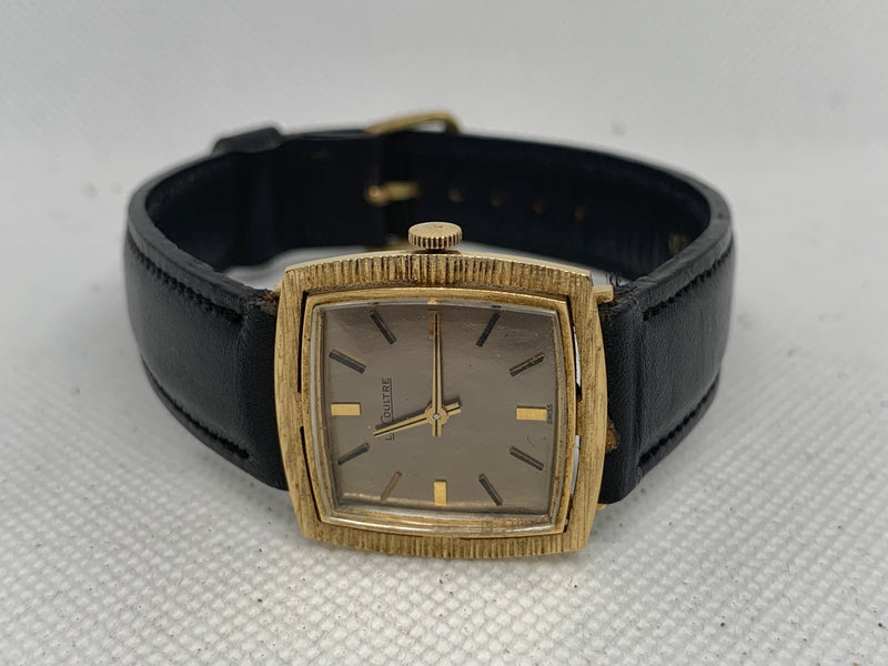 Jaeger-LeCoultre Tank Art Deco Rectangular Fancy Case Texture dial Tank Watch