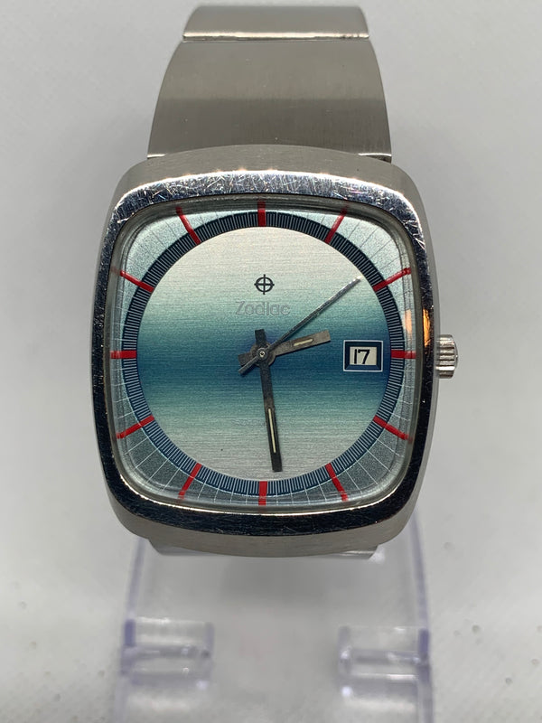 Zodiac Automatic Vintage Blue dial Watch