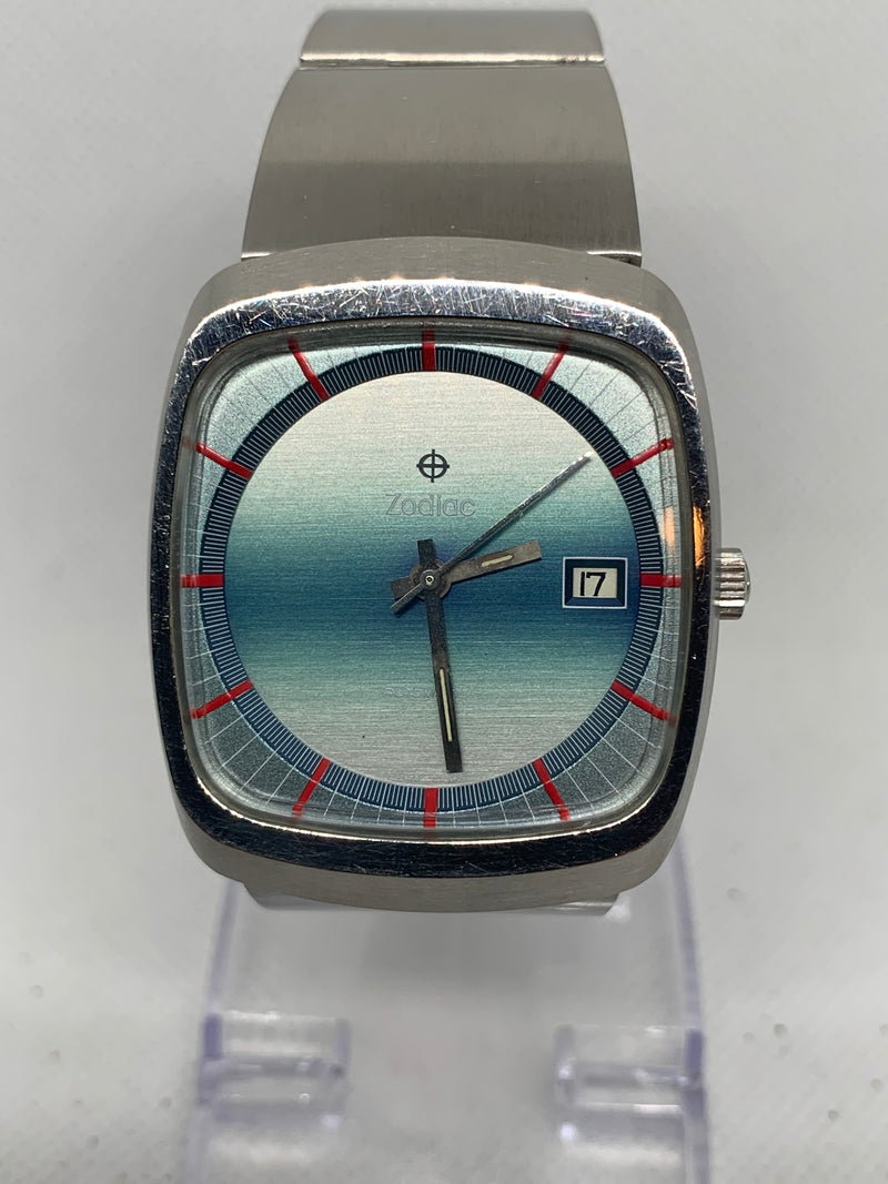 Zodiac Automatic Vintage Blue dial Watch