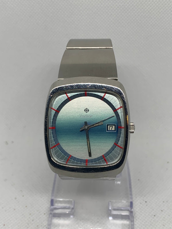 Zodiac Automatic Vintage Blue dial Watch