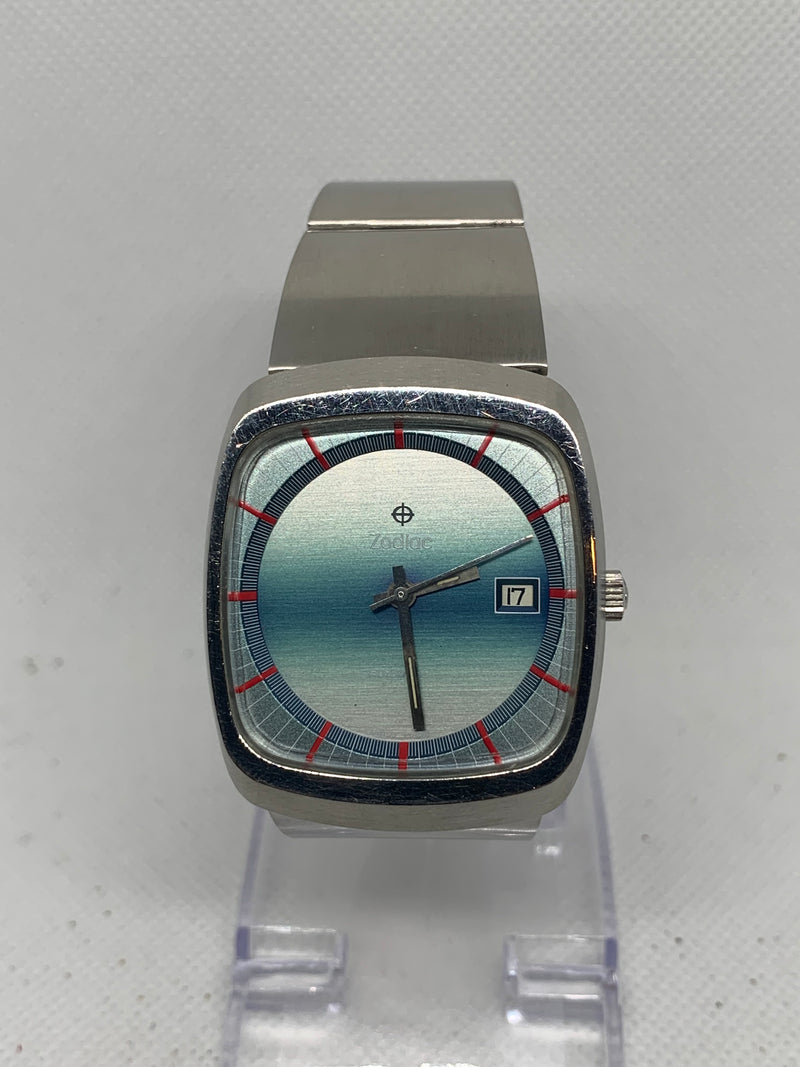 Zodiac Automatic Vintage Blue dial Watch