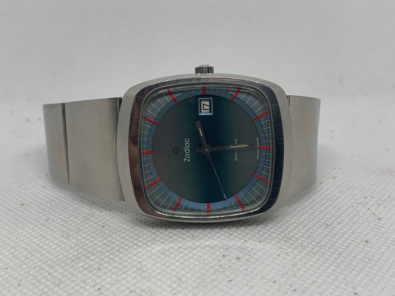 Zodiac Automatic Vintage Blue dial Watch
