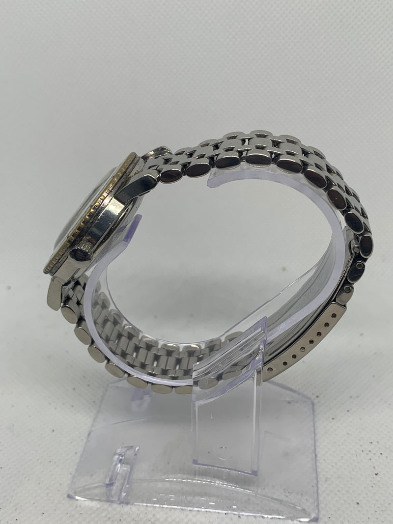 Zodiac Sea Wolf 1960s Automatic Watch Bakelite Bezel S.S. Original Bracelet