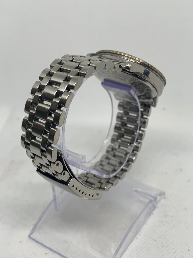 Zodiac Sea Wolf 1960s Automatic Watch Bakelite Bezel S.S. Original Bracelet