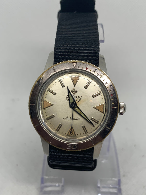 Zodiac Sea Wolf 1950s Automatic Watch Ref 699