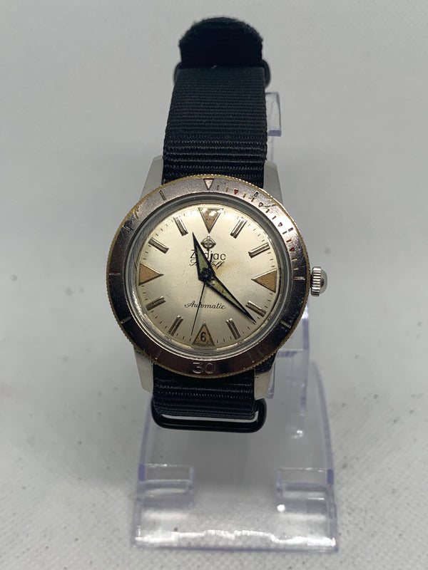 Zodiac Sea Wolf 1950s Automatic Watch Ref 699
