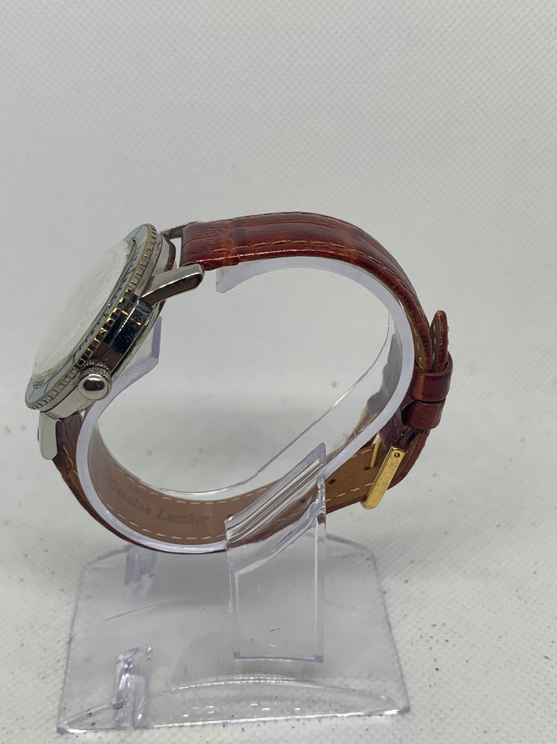 Zodiac Sea Wolf 1960s Automatic Watch Bakelite Bezel Stainless Steel