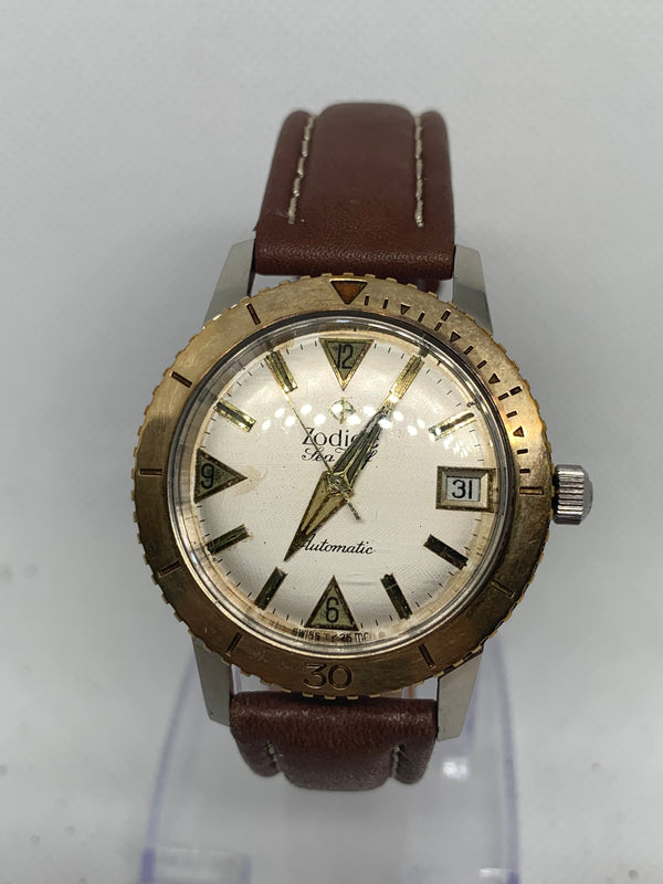 Zodiac Sea Wolf ref 1763 SS/9K YG circa 1960’s