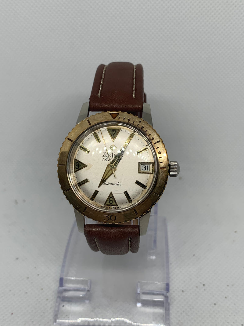Zodiac Sea Wolf ref 1763 SS/9K YG circa 1960’s