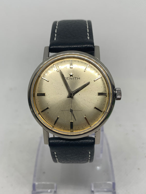 Zenith 34mm Vintage Manual Wind Wristwatch