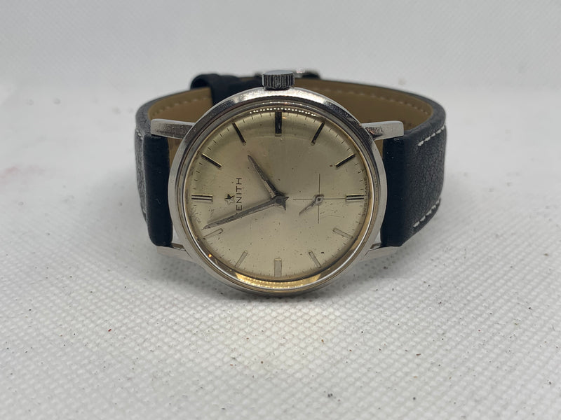 Zenith 34mm Vintage Manual Wind Wristwatch