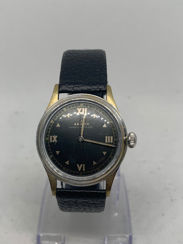 Zenith Milirary Vintage Manual Wind Wristwatch 31mm