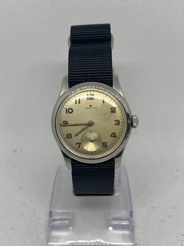 Zenith 34mm Vintage Manual Wind Wristwatch
