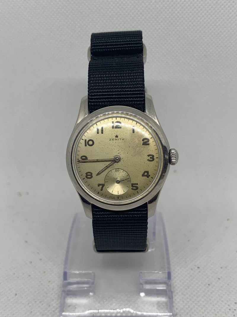 Zenith 34mm Vintage Manual Wind Wristwatch