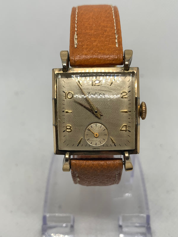 Zodiac Tank Vintage Watch