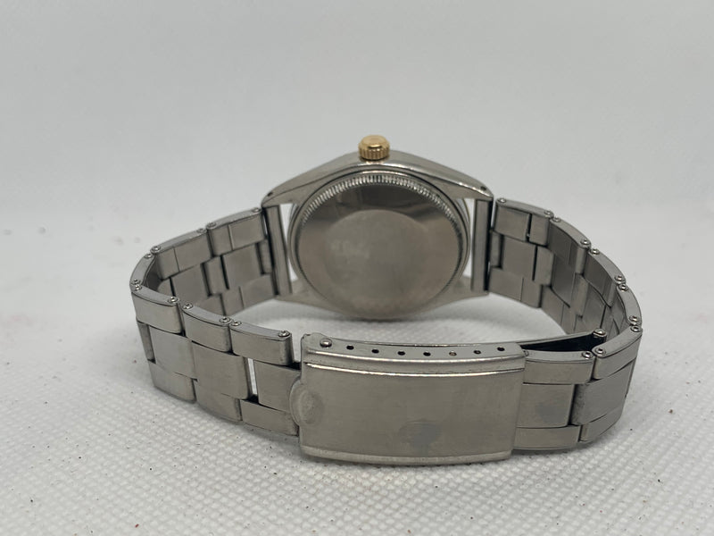 Rolex Air King Precision 70s Vintage Reference 5500 Automatic Silver Cream Dial 34mm