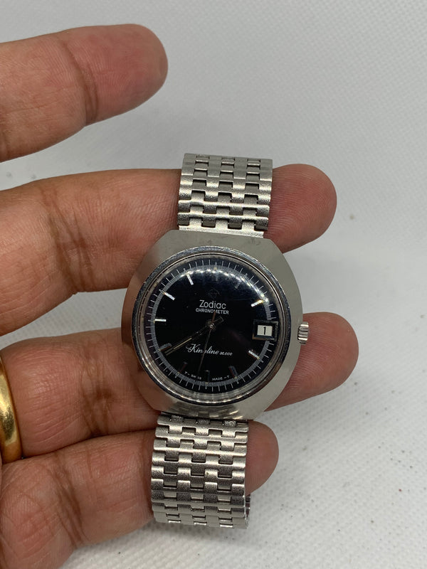 Zodiac Kingline Chronometer High Frequency 36000 AUTOMATIC Mens Watch