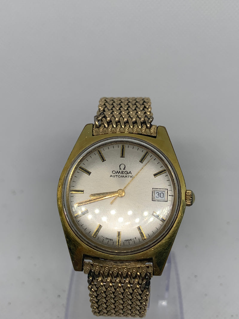 Omega Classic Vintage 1971 Automatic Dial Gold Capped 34mm Case