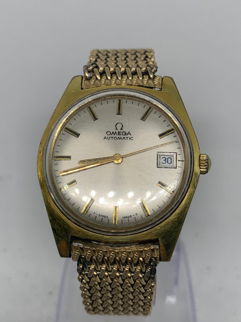 Omega Classic Vintage 1971 Automatic Dial Gold Capped 34mm Case