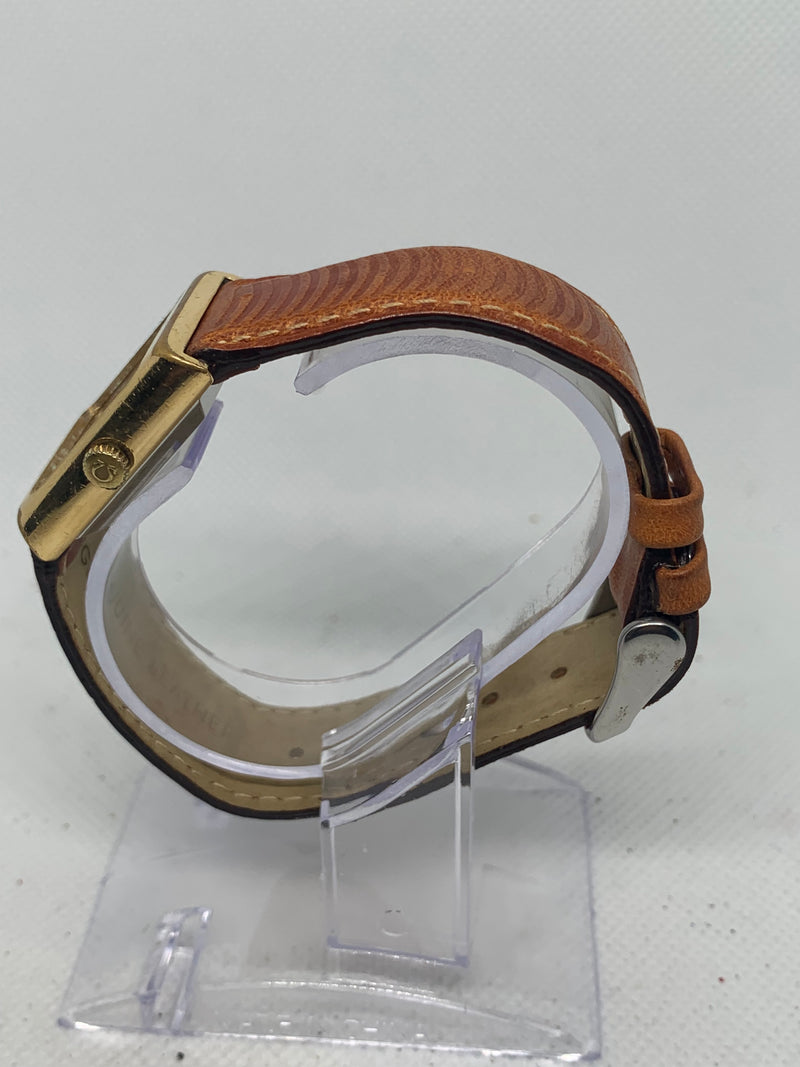 Omega De Ville "Tank" Mechanical Gold Plated Vintage