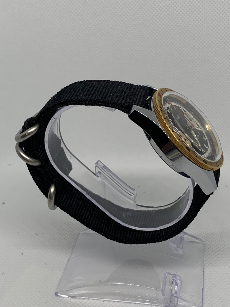 Gallet Chronograph Gallet Cronografo Flying officer Provenance AS7584