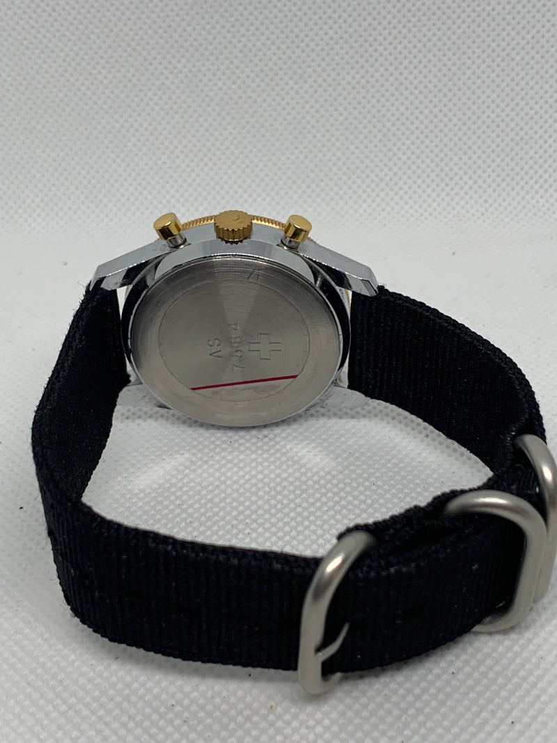 Gallet Chronograph Gallet Cronografo Flying officer Provenance AS7584