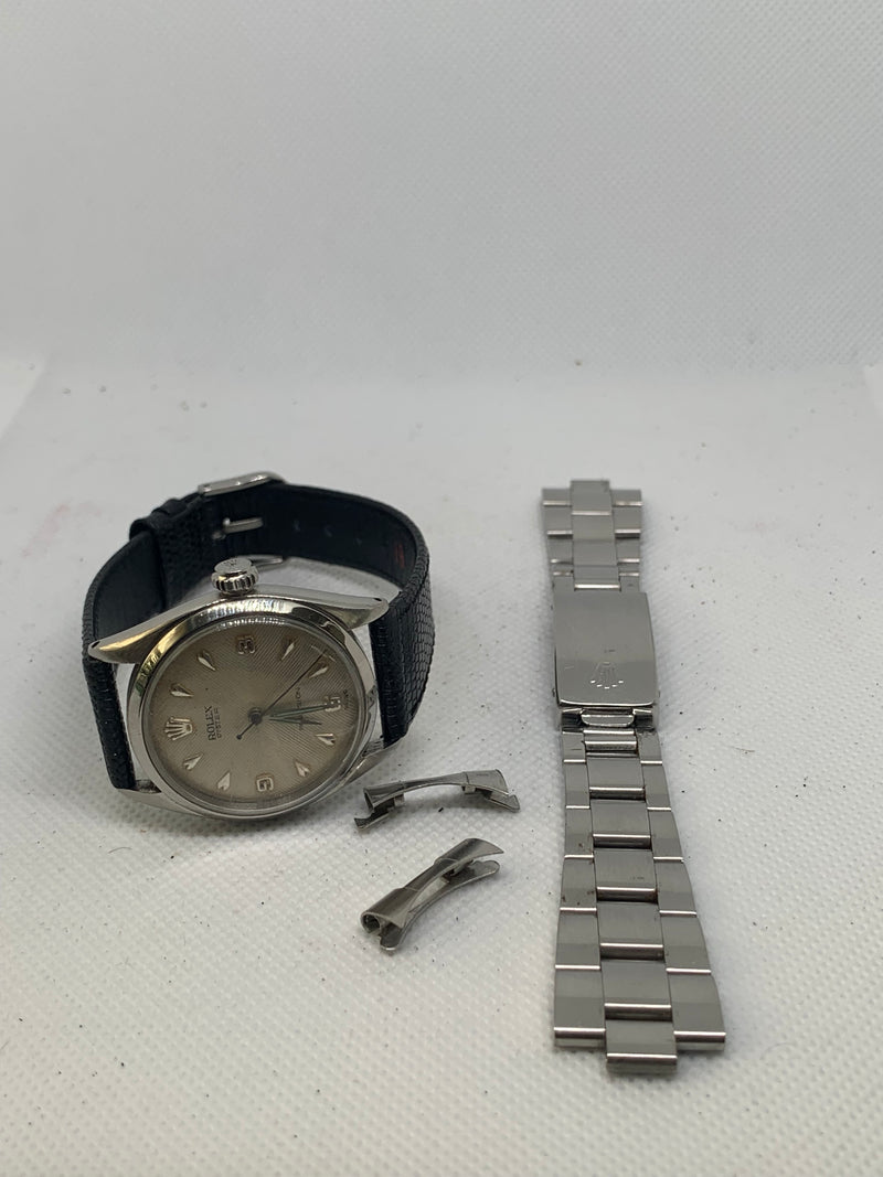 Rolex Oyster Precision Honeycomb Dial Ref 6480