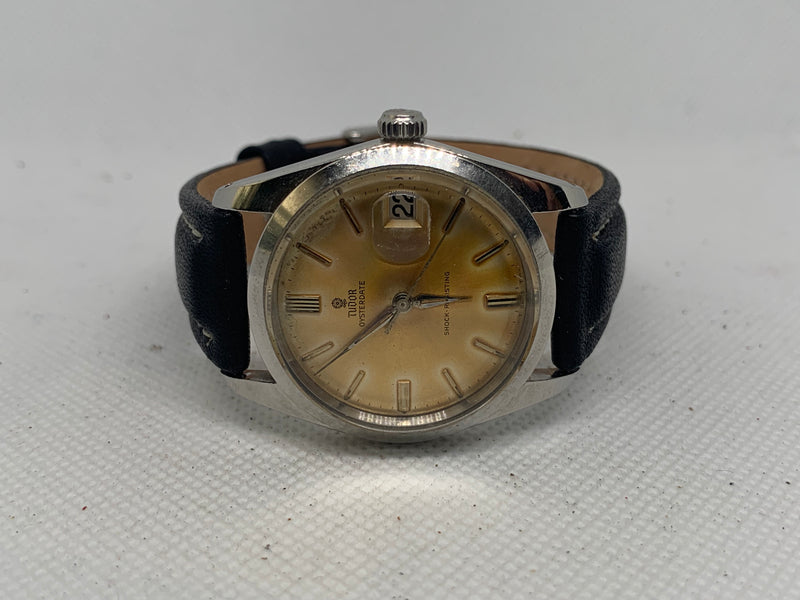 Tudor Oysterdate Manual Wind Small Rose Watch Ref 7962