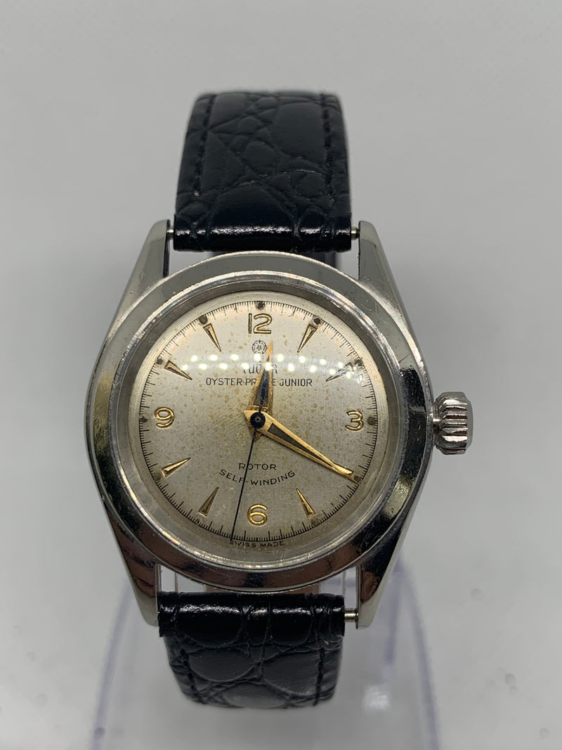 Tudor Oyster Prince Small Rose Oyster Prince Junior Wedge Ivory Dial