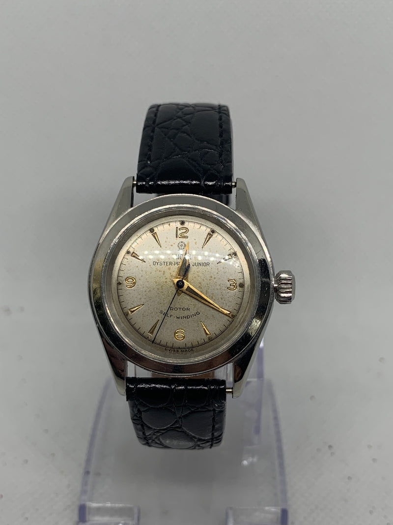 Tudor Oyster Prince Small Rose Oyster Prince Junior Wedge Ivory Dial