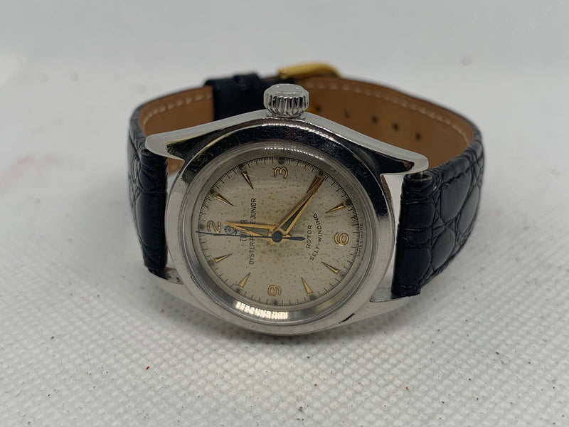 Tudor Oyster Prince Small Rose Oyster Prince Junior Wedge Ivory Dial