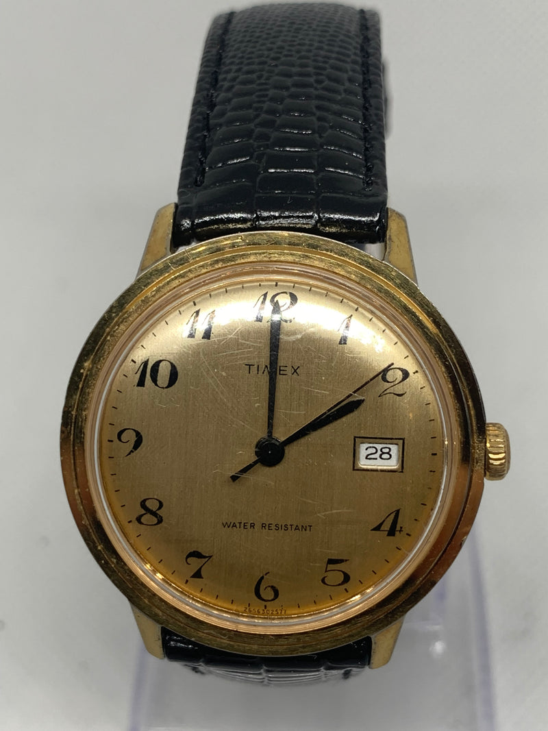 Timex Manual Winding Date Vintage Watch Ca 1970s