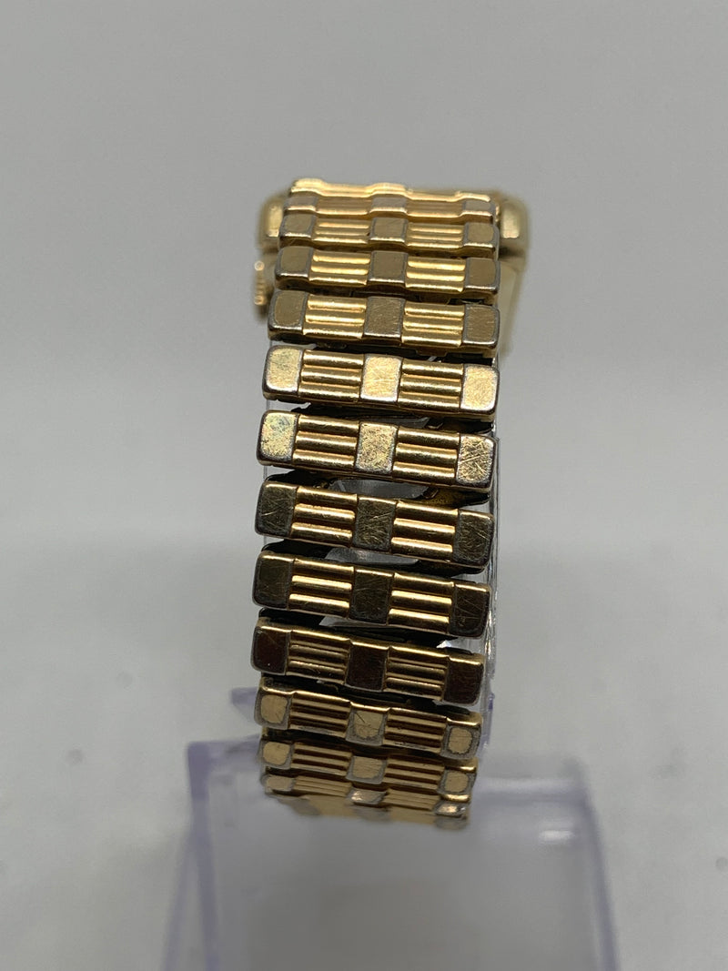 Hamilton Vintage 14k Gold Filled 17j Tank Watch 1940s Serviced