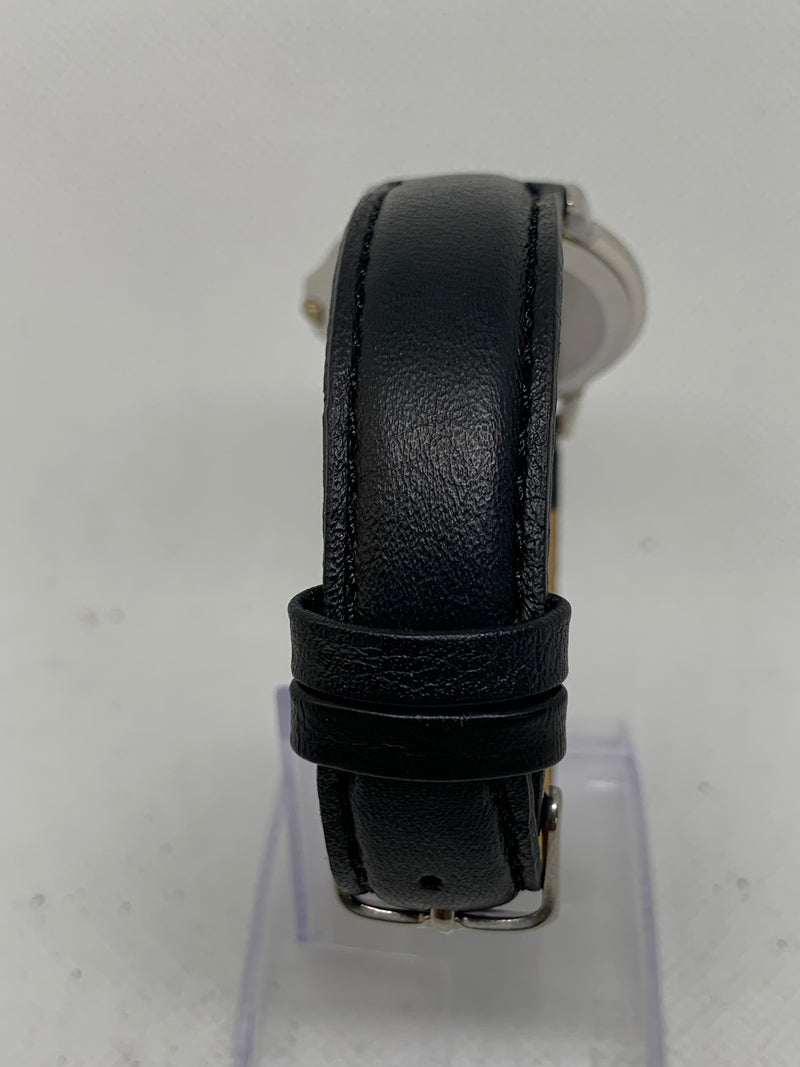 Raymond Weil Tango 5560 Men's 35mm Blue Dial Part 18k Gold Plated 5560-STP-50001