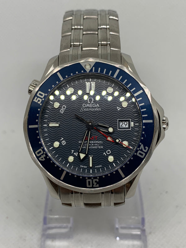 Omega Seamaster Diver 300 M GMT Co-Axial Chronometer Ref. 2535.80.00