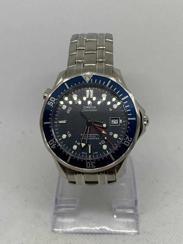 Omega Seamaster Diver 300 M GMT Co-Axial Chronometer Ref. 2535.80.00