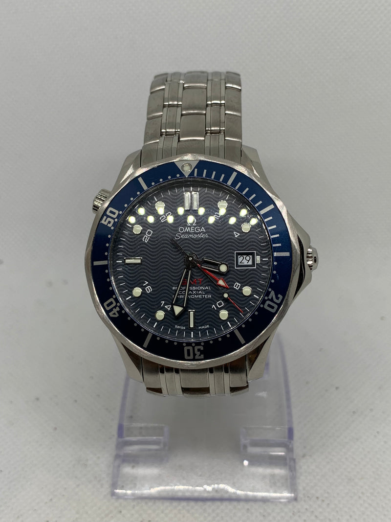 Omega Seamaster Diver 300 M GMT Co-Axial Chronometer Ref. 2535.80.00