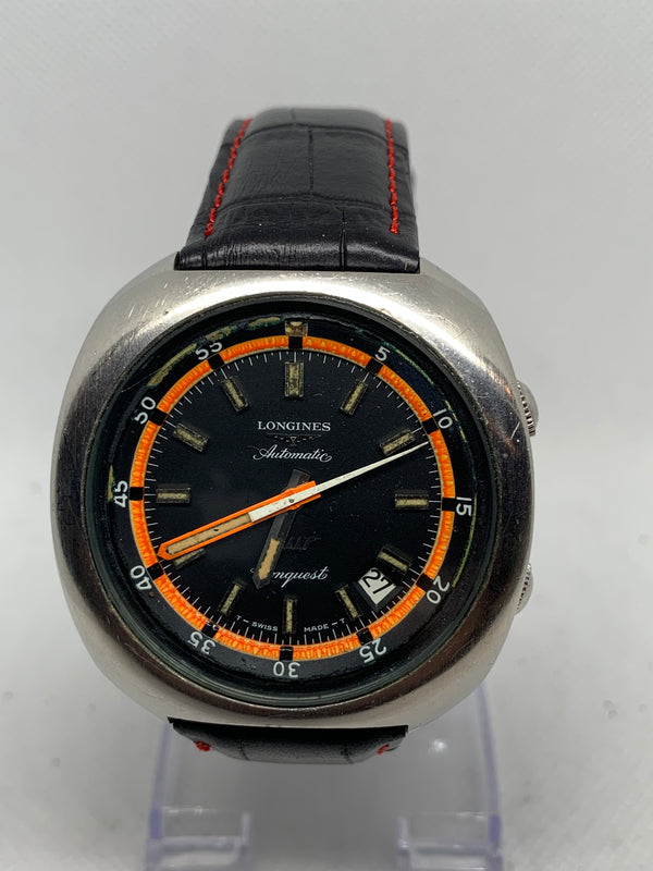 Longines Super Compressor Automatic Stainless Steel Dive Watch